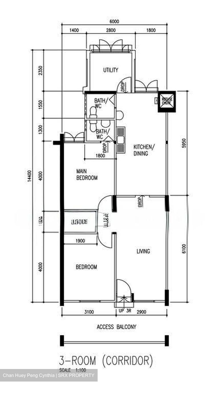 Blk 30 Marsiling Sapphire (Woodlands), HDB 3 Rooms #605792501